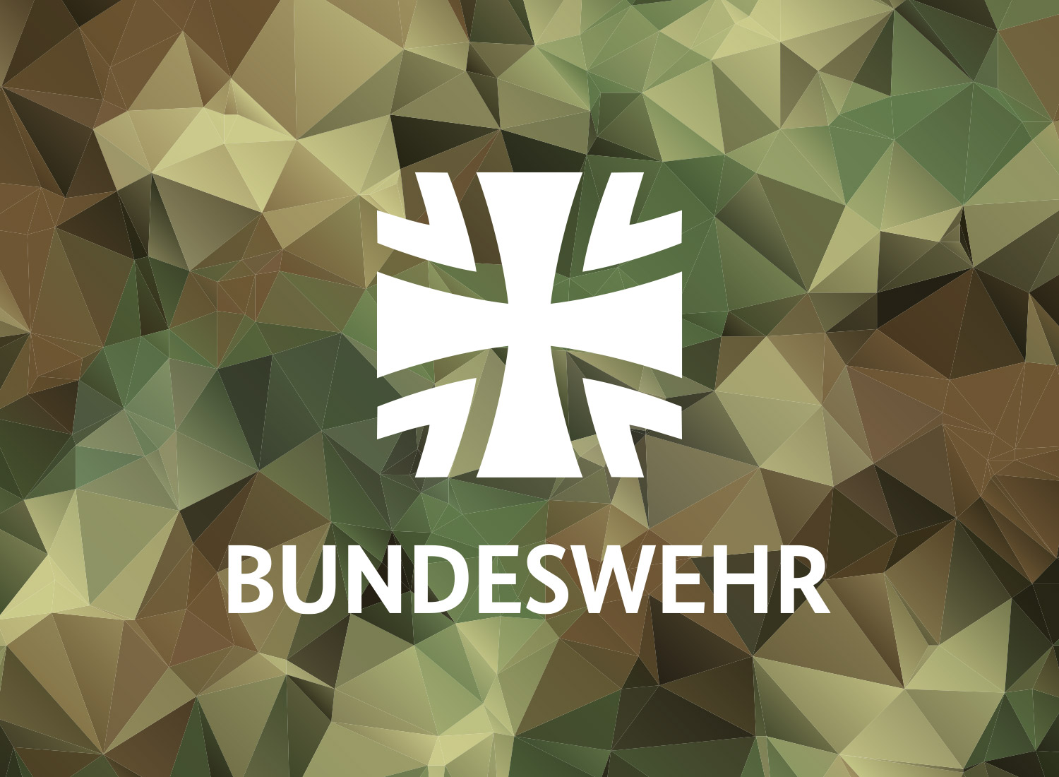 Bundeswehr — Partnerlogo (monochrom, bei Hover farbig)